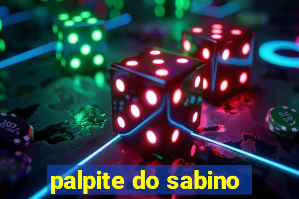 palpite do sabino